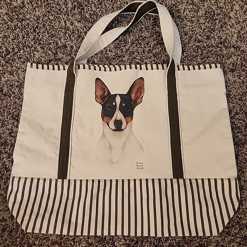 Terrier Canvas‎ Shopping Bag